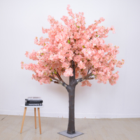 7ft flower tree for event decoration artificial peach blossom tree