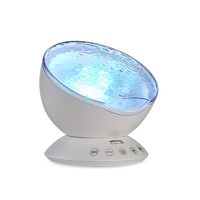 Factory Supply Decorative Night Light,Kids Night Light Remote Control Ocean Wave Projector For Gifts Idea