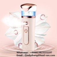 Hot Selling Beauty Hydrating Handy Nano Mist Sprayer Portable Facial Steamer