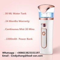 more images of Hot Selling Beauty Hydrating Handy Nano Mist Sprayer Portable Facial Steamer