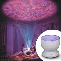 US Market Hot Selling Aurora Master Multi-Color Ocean Wave Projector Night Light
