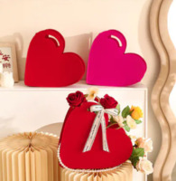 more images of Premium Love Heart Gift Flower Bags