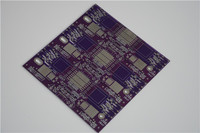 HDI 4L/1.6mm PCB in power with 2OZ  Purple Chinese factory