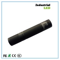 Industrial commercial utility black mini led flashlight