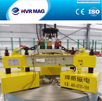 Electro permanent lifting magnet for lifting steel coil