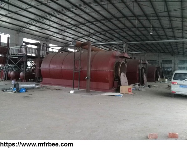 chongqing_4_sets_tyre_pyrolysis_plant_finish_installation