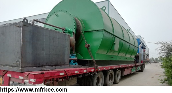 4_sets_10t_d_waste_tire_pyrolysis_to_oil_machine_delivery_to_tongshan_hubei