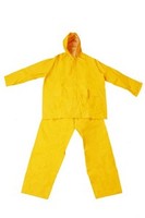 more images of R-1045-1 YELLOW PVC POLYESTER PVC RAIN SUIT
