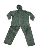 more images of R-0910-6 GREEN POLYESTER NYLON RAIN SUIT