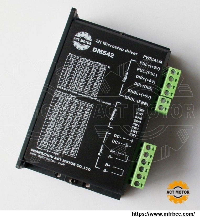 3pcs_act_dm542_motor_driver_with_1pc_breakout_board_and_cable