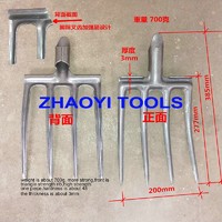 more images of 10031041 4tines high quality strong spading digging garden manure prong forks