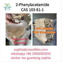 2-Phenylacetamide CAS 103-81-1 supplier in China （ sophia@crovellbio.com whatsapp +86 19930503253 ）