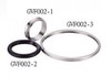 Center and outer ring and  O-ring (Viton) for vacuum system