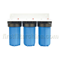 more images of Big Blue 10" Triple (Blue) Whole House Water Filter