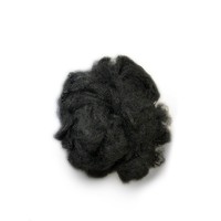 1.2d 32mm virgin black polyester staple fiber AA grade