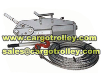 more images of Wire rope pulling hoist price list with details