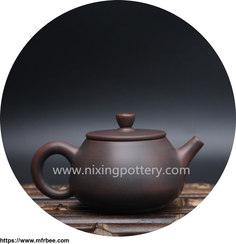 teapot_nixing_pottery_teapot_hand_painting_tea_ware_money_comes_everyday_tea_set