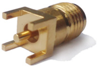 more images of RF Coaxial 2.92mm Straight Female Connectors, PCB Mount [P/N: 96-02-5M2-036]