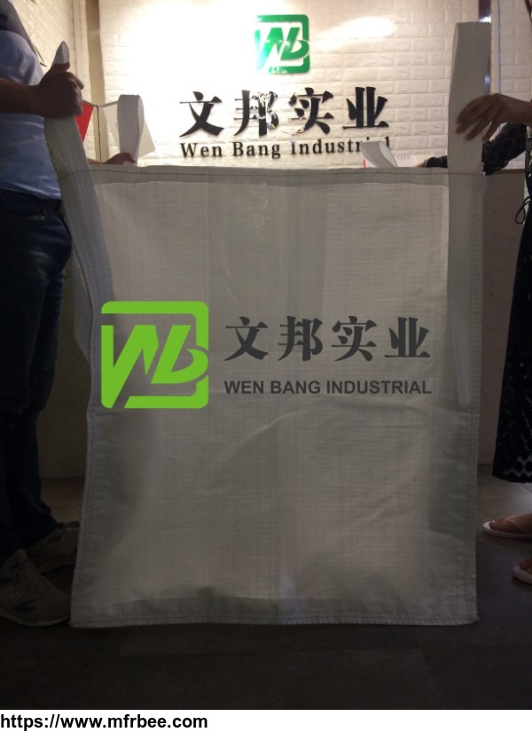 Chinese factory wholesale 4 Loop 1.5 Ton PP Jumbo Bags 2 Ton Big Bag