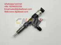 295050-0760 Fuel Injector for N04C 23670-E0380 Common Rail Injector Excavator Engine Assembly Replacement Parts