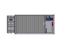 1.Transportable container blast room