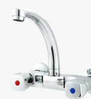 Sanitary Ware Hot and Cold Single Handle Deck Mounted Sink Water Mixer Tap