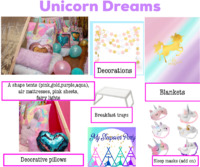 Unicorn Dreams: Sleepover Party Theme