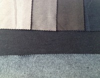 CVC ponte roma kniting fabric 4 way stretch with brush