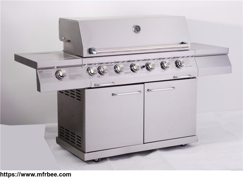 6_burner_full_stainless_steel_freestanding_outdoor_gas_grill_with_doors