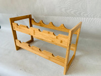 more images of Bamboo Bottles Wine Rack, Eco-Friendly Bamboo Wine Rack