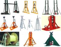 Simple cable reel payout stand/cable drum stand/cable jack stand/cable box stand