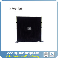 more images of 3 Feet Tall Pipe And Drape kits