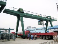Kuangshan Electronic Intelligent Anti Swing Gantry Crane Overhead Crane