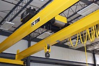 Double Girder Overhead EOT Crane with large capacity electric trolley