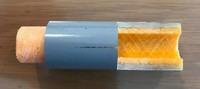 Combination Tube for fuse cutout vulcanized fibre tube wrapped with fiber glass