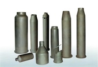 Refractory Reaction Bonded Silicon Carbide (RBSIC or SiSiC) Burner Nozzles