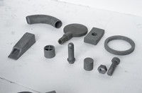 Customised Refractory Reaction Bonded Silicon Carbide Ceramic (RBSIC or SiSiC) Special-shaped Parts
