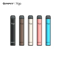 500 Puffs Slim Vape Pen Vgo Pod System Thin Original oem disposable vape pens from china
