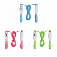 Amazon Hot Sale Kid Adult Adjustable Jump Rope Durable PVC Counting Skipping Rope
