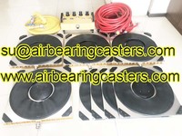 more images of Air Bearings and Casters application and instruction