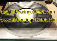 more images of Air bearings casters application