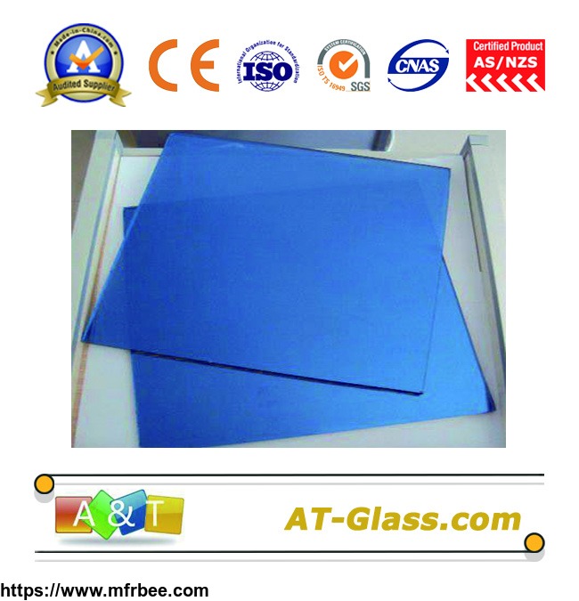 4mm_5mm_dark_blue_reflective_float_glass_coated_glass_building_glass