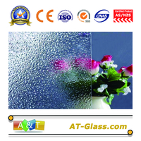 3 4 5 6 8mm Clear Diamond Patterned Glass for window furniture door
