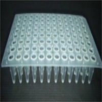 plastic labware 96 well plain end PCR plate