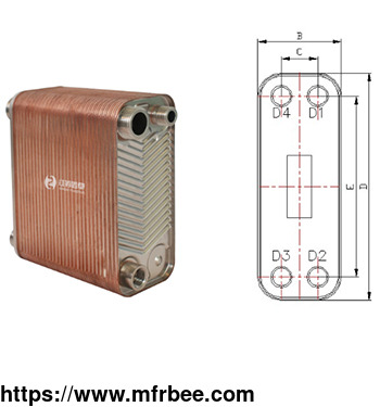 BPHE Model ZL18 (Brazed Plate Heat Exchanger)