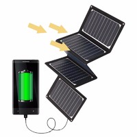 more images of 36W 5V Folded Flexible Solar Pack Charger with USB charging port