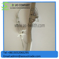 Orthotic and Prosthetic Adult SS Spring Lock with Lock