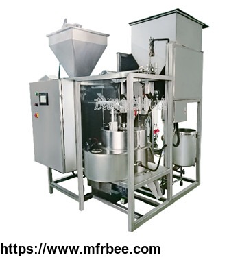 automatic Centrifugal batch peanut coating machine/ equipment coated peanut processing machine