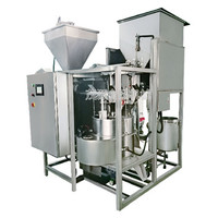 automatic Centrifugal batch peanut coating machine/ equipment coated peanut processing machine