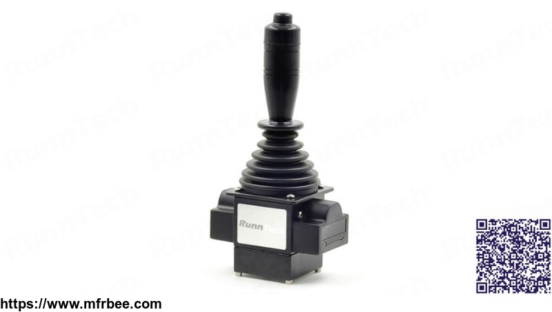 runntech_single_axis_joystick_controller_to_control_proportional_valve_to_operate_winch
